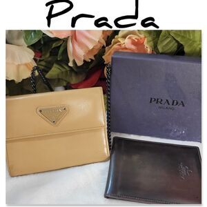 Prada Bundle 2pc wallet Set STUNNING GREAT DEAL